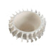 Centerpiece Home ESPRIT White Ceramic 22 x 22 x 14 cm - Декорация и Осветление<<<Дом Градина<<<BigBuy&&&Украса за