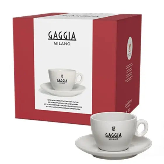 Ceramic cups for Cappuccino GAGGIA 4 pcs. - Аксесоари за кафемашини<<<Кафемашини<<<Малки електроуреди<<<TechnoMix
