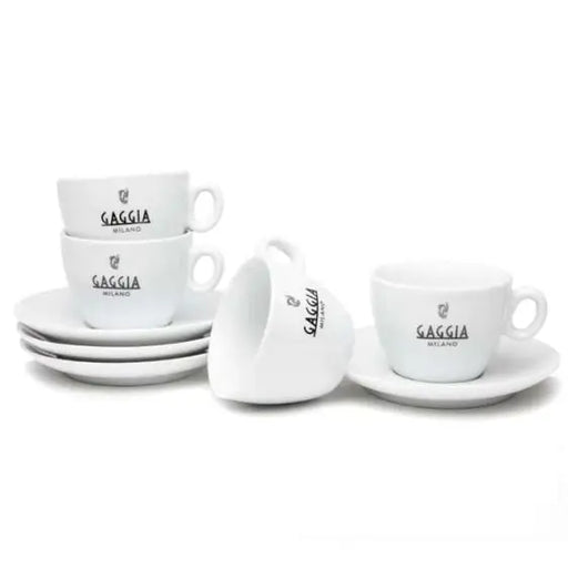 Ceramic cups for Cappuccino GAGGIA 4 pcs. - Аксесоари за кафемашини<<<Кафемашини<<<Малки електроуреди<<<TechnoMix