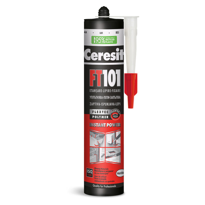 SEALANT-ADHESIVE WHITE CERESIT FT 101