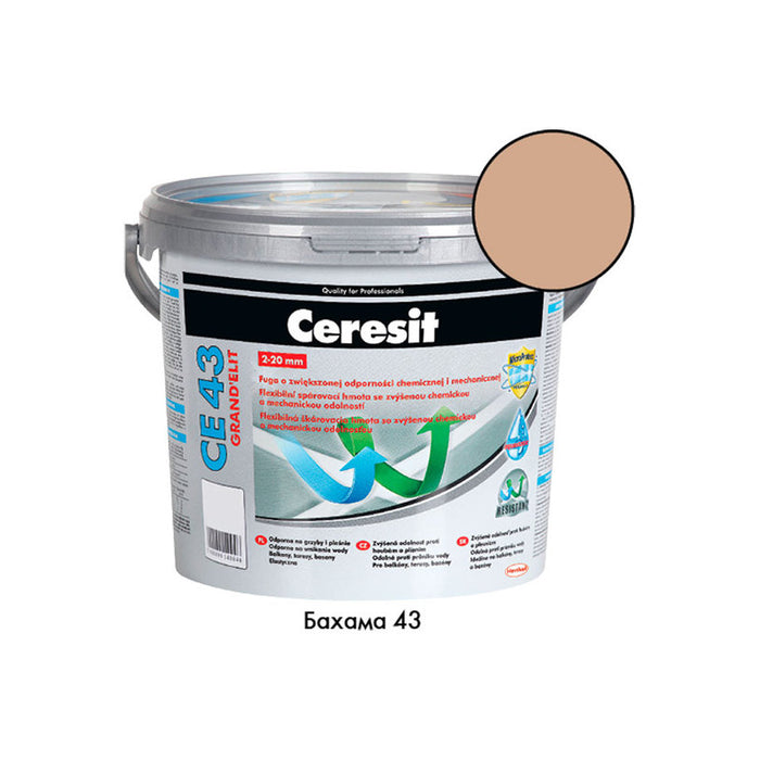 GROUTING MIXTURE CERESIT CE 43 BAHAMA, 43