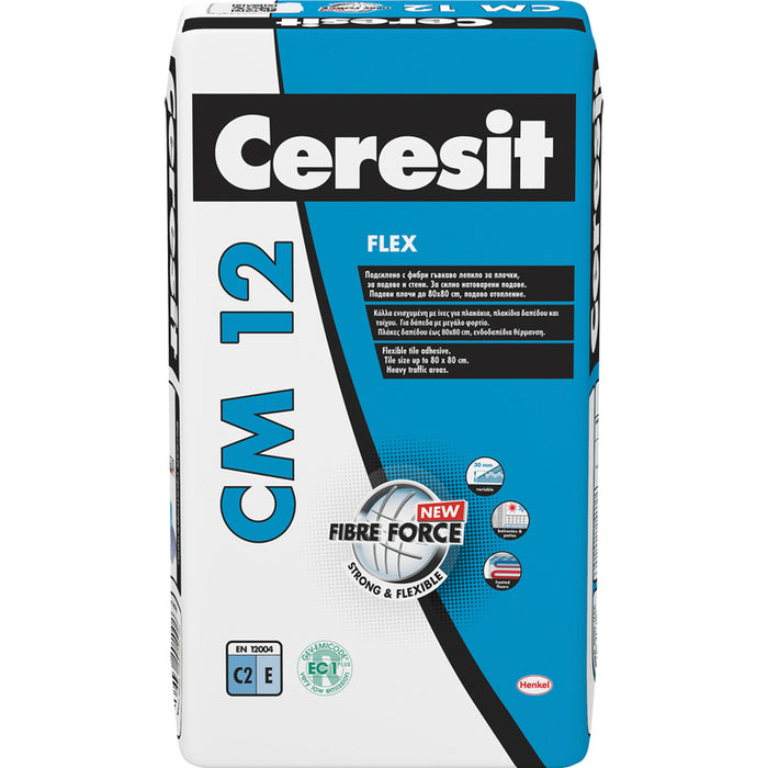TILE ADHESIVE CERESIT CM 12 GRAY