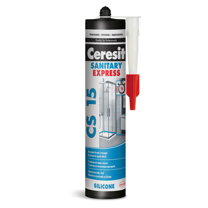 SANITARY SILICONE CERESIT CS15 EXPRESS