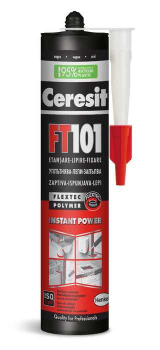 SEALANT-ADHESIVE BLACK CERESIT FT 101
