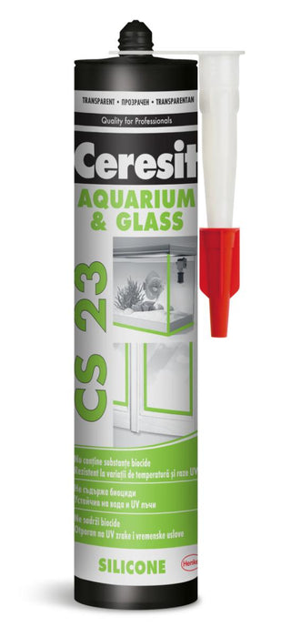 CERESIT CS23 GLASS SILICONE BLACK