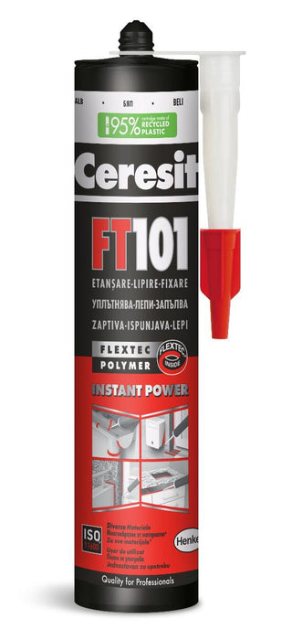 SEALANT-ADHESIVE WHITE CERESIT FT 101