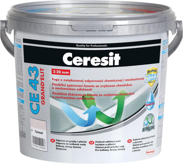 GROUTING MIXTURE CERESIT CE 43 GRAY, 07