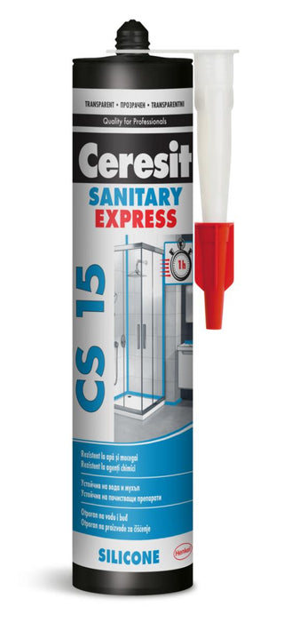 SANITARY SILICONE CERESIT CS15 EXPRESS
