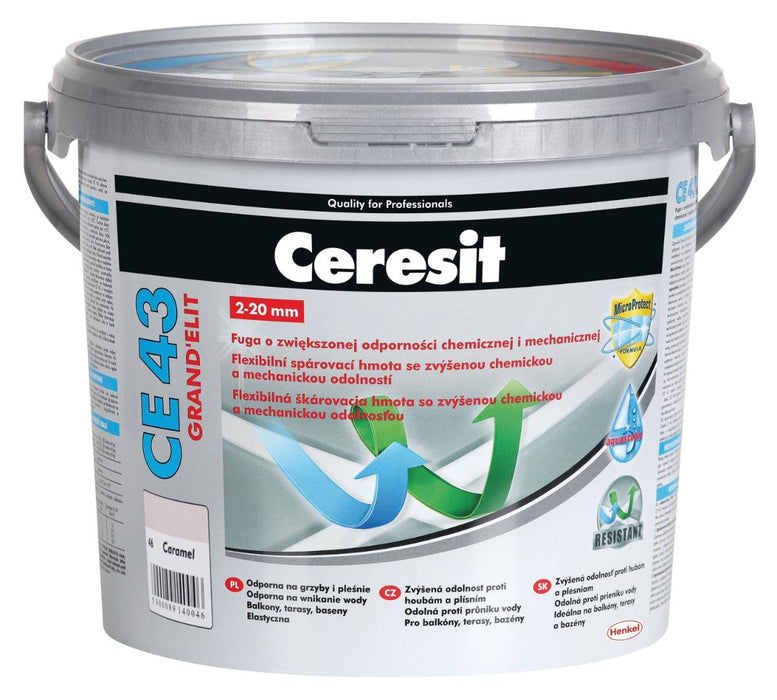 GROUTING MIXTURE CERESIT CE 43 CHOCOLATE 5KG