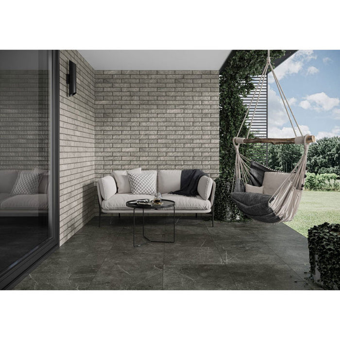 CLINKER CERRAD CERROS GRAFIT 7.4X30 CM