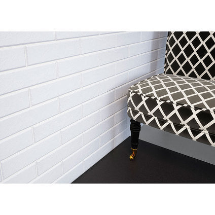 CLINKER CERRAD FOGGIA BIANCO 6.5X24.5 CM