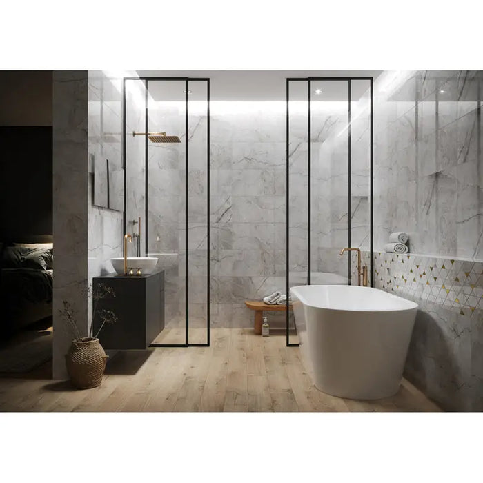 CERSANIT HILLS GRAY TILE 29.8X59.8 CM - Стенни плочки и декорация<<<Плочки и лайстни<<<Баня<<<Praktiker&&&Стенни плочки
