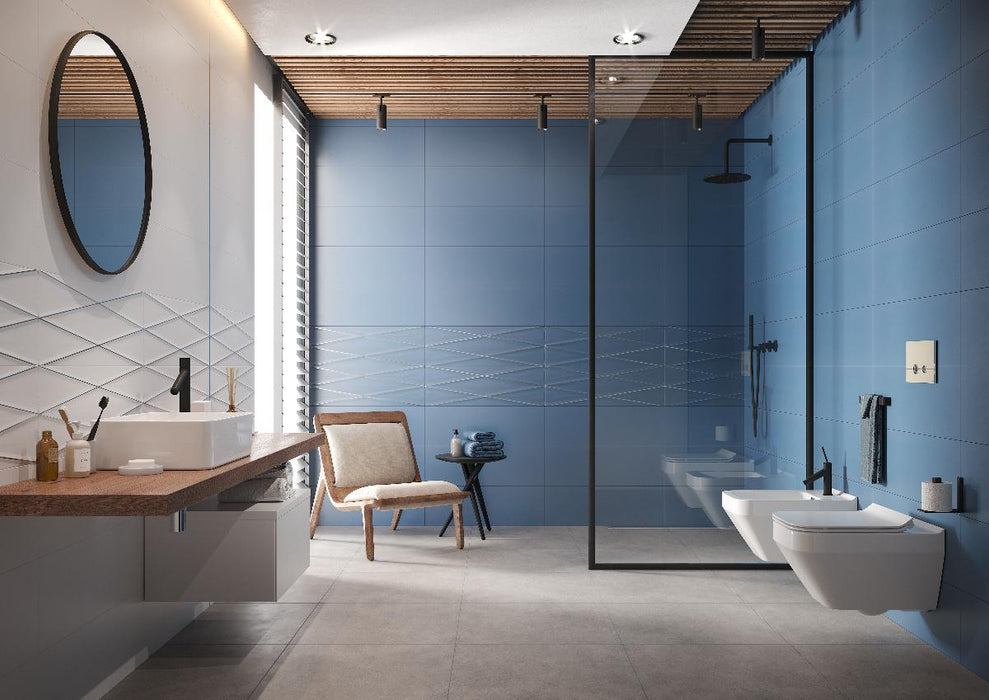 WALL TILE 24X74 GRAVITY BIANCA