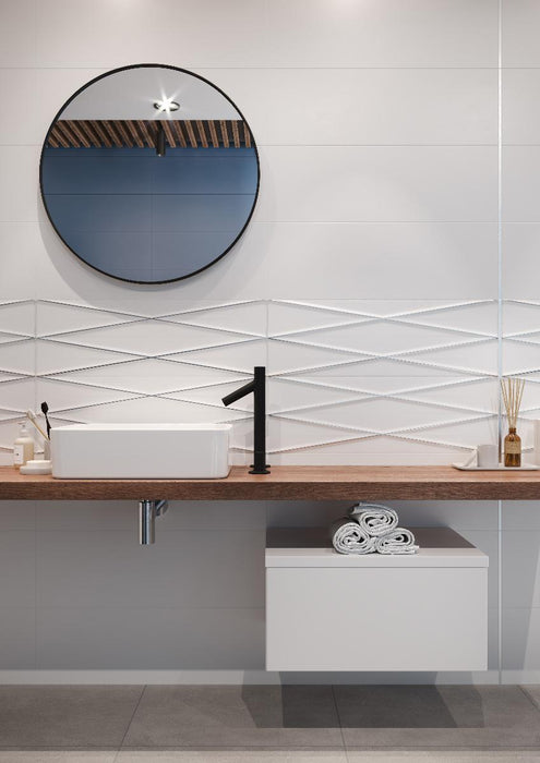 WALL TILE 24X74 GRAVITY BIANCA