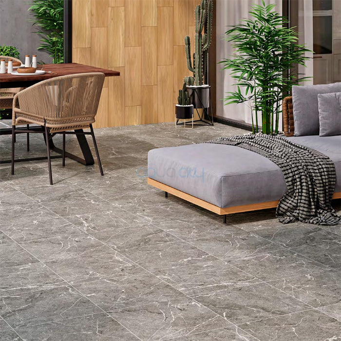 PORCELAIN TILE PAVIA GREY MATT 42X42