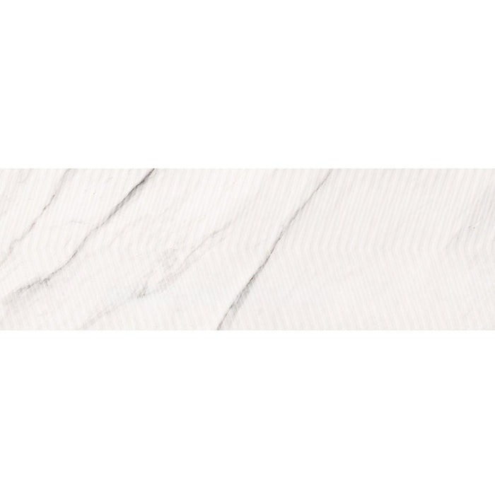 FAIENCE CERSANIT CARRARA WHITE CHEVORN 29X89 CM