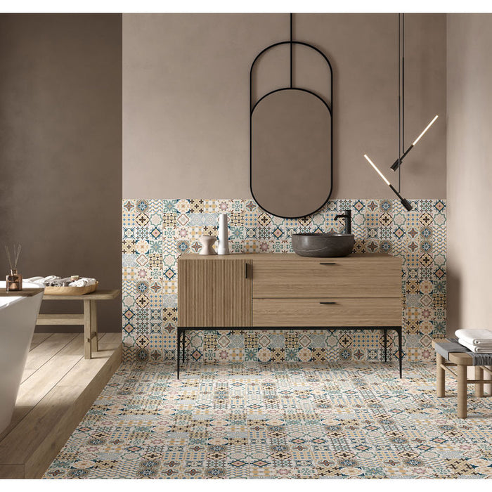 GRANITOGRES CERSANIT PATCHWORK MULTICOLOR 59.8X59.8