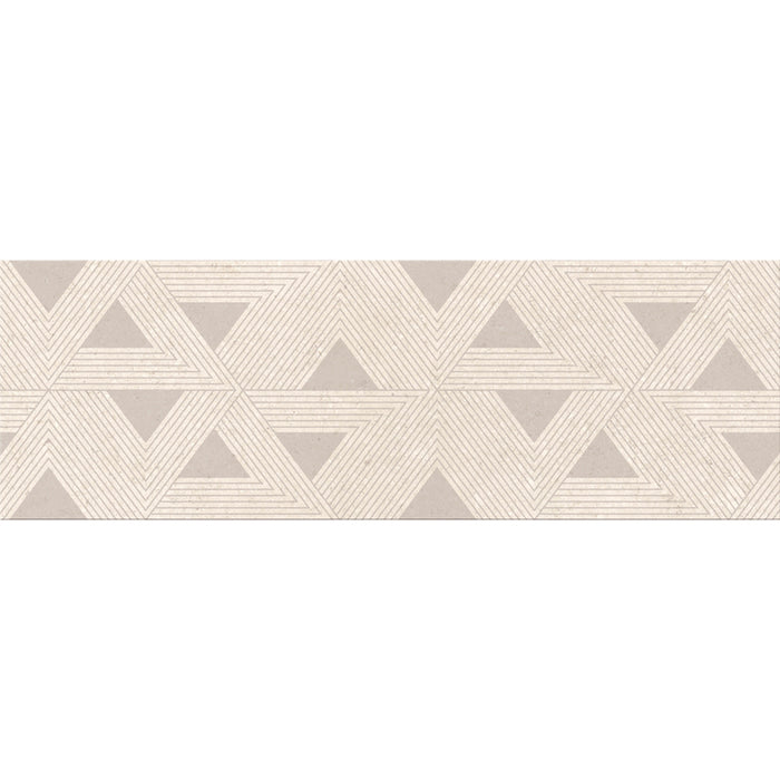 DECOR CERSANIT FERNETTI STONE GEOMETRIC CREAM