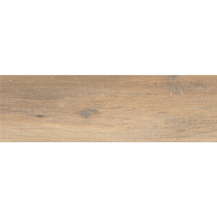 PORCELAIN TILE CERSANIT STAMPWOOD LIGHT BROWN MATT 18.