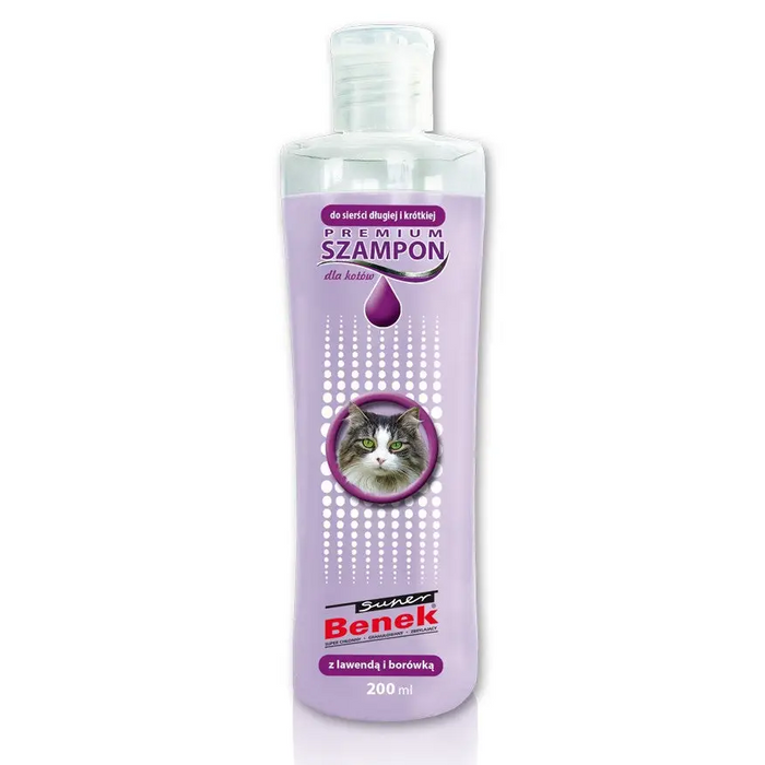 Certech Shampoo with lavender and blueberry for cats Premium 200 ml - Grooming (for cats)DLK-PIE<<<For