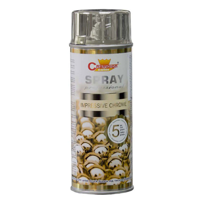 SPRAY MIRROR EFFECT SILVER 400ML CHAMPION COLOR