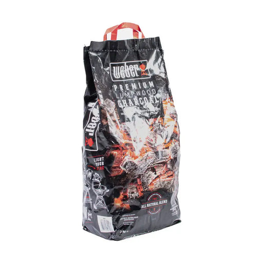 CHARCOAL 3KG BEECH BIRCH OAK WEBER 17824 - Оборудване барбекю<<<Барбекю<<<Градина<<<Praktiker&&&Въглища и