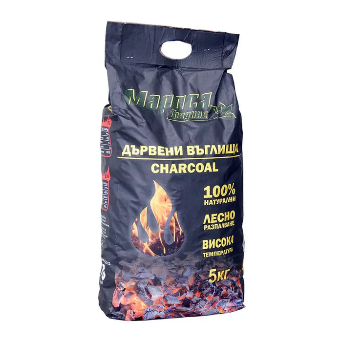 CHARCOAL 5KG MAROSA 25434 - Оборудване барбекю<<<Барбекю<<<Градина<<<Praktiker