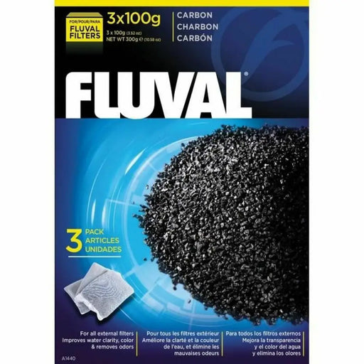 Charcoal Fluval Aquarium 3 x 100 g - Домашни Животни<<<Дом Градина<<<BigBuy&&&Пътуване и разходки<<<Домашни