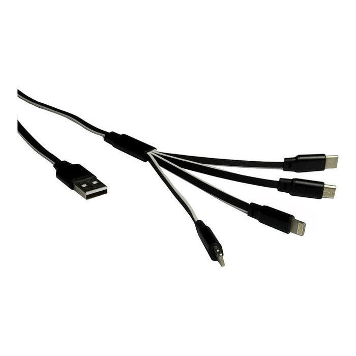 CHARGED CABLE 4B1 AUTO PRACTIC - Други автоаксесоари<<<Авто интериор<<<Авто и вело<<<Praktiker&&&Автокомплекти и