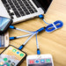 CHARGED CABLE 4B1 AUTO PRACTIC - Други автоаксесоари<<<Авто интериор<<<Авто и вело<<<Praktiker&&&Автокомплекти и