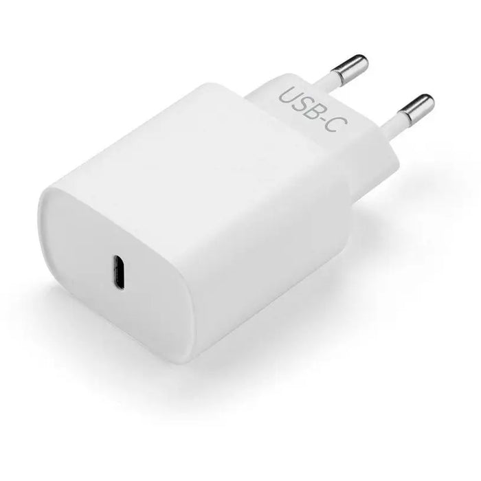 CHARGED FROM EL. NETWORK CELLULAR LINE 220V 20W PD TYPE-C WHITE - Зарядни устройства<<<Батерии и