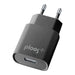 CHARGED FROM EL. NETWORK PLOOS 220V USB 2A BLACK - Зарядни устройства<<<Батерии и