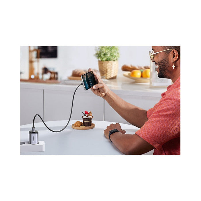 CHARGER 220V 1xUSB-C GaN 20W PD NEXODE UGREEN - Зарядни устройства<<<Аксесоари за мобилни устройства и