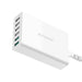 Charger 6x USB Blitzwolf BW-S15 QC 3.0 60 W (white) - mains chargers<<<Chargers<<<GSM Accessories<<<InnproXML
