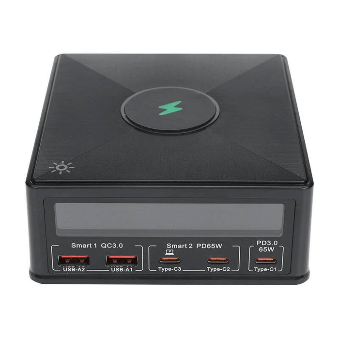Charger Blitzwolf 868H 2xUSB-A 3xUSB type-C 160W (black) - mains chargers<<<Chargers<<<GSM Accessories<<<InnproXML