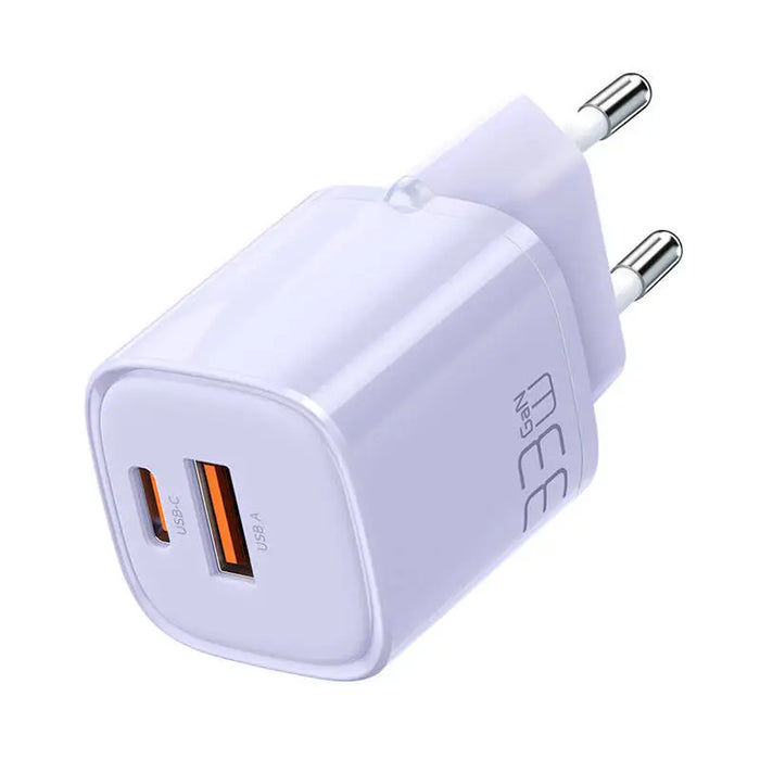 Charger GaN 33W Mcdodo CH-0155 USB-C USB-A (purple) - mains chargers<<<Chargers<<<GSM Accessories<<<InnproXML