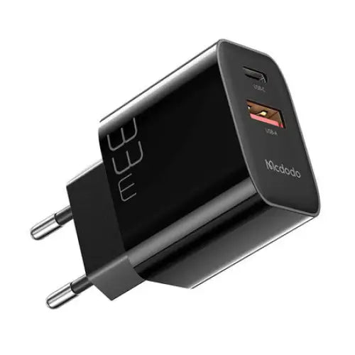 Charger GaN 33W Mcdodo CH-0921 USB-C USB-A (black) - mains chargers<<<Chargers<<<GSM Accessories<<<InnproXML