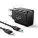 Charger Joyroom JR-TCF06 Flash PD 20W + Cable 1m (Black) - Travel Charger<<<Accessories<<<Основна<<<DunaXML&&&mains