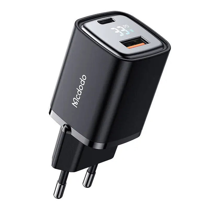 Charger McDodo CH-1701 33W with display (black) - mains chargers<<<Chargers<<<GSM Accessories<<<InnproXML
