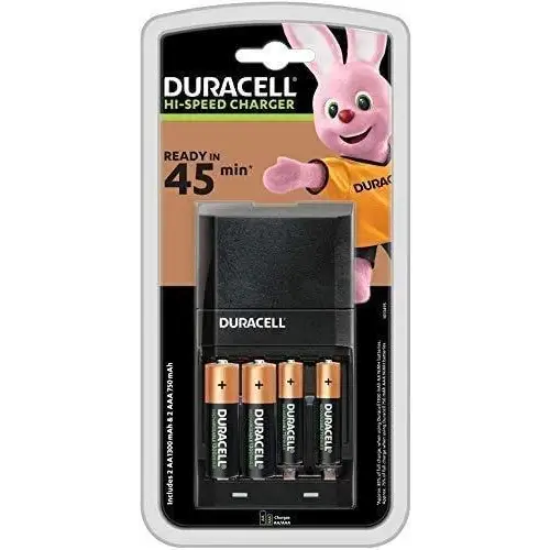 Charger + Rechargeable Batteries DURACELL CEF27 2 x AA + 2 x AAA 1700 mAh 750 mAh (1 Unit) - Зарядни устройства и