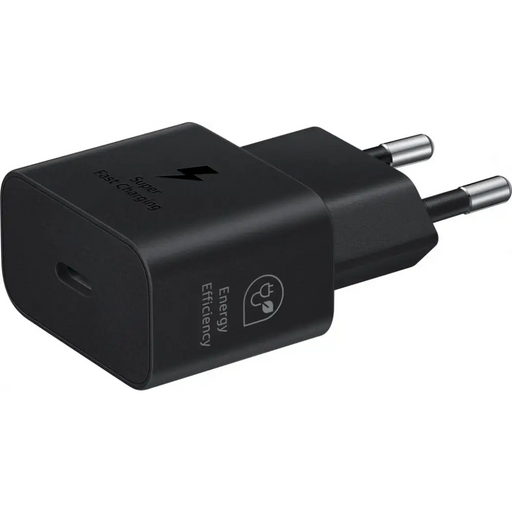 Charger Samsung EP-T2510NBE 25W Black - Аксесоари за смартфон<<<Аксесоари<<<TechMart&&&Аксесоари за смартфон<<<Телефони