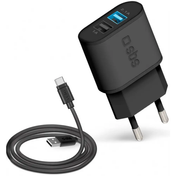 Charger SBS TEKITTRC2U2AFASTK - Аксесоари за смартфон<<<Аксесоари<<<TechMart&&&Аксесоари за смартфон<<<Телефони и
