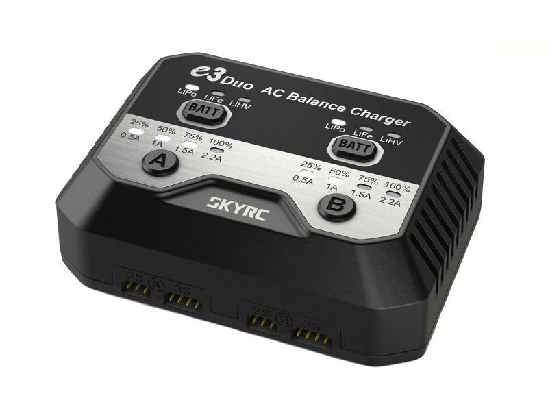 Charger SkyRC e3 Duo 2 x 20W - Chargers<<<Charging<<<RC models<<<InnproXML