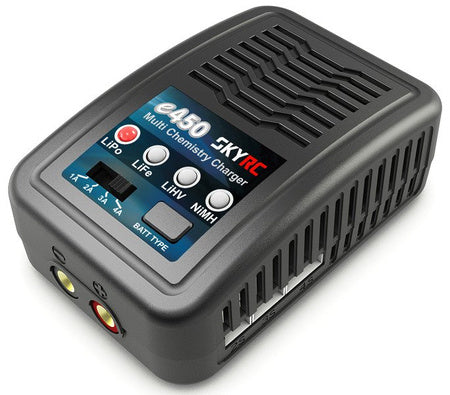 Charger SkyRC e450 2-4S / 6-8S LiPo / LiFe / LiHV / NiMH - Chargers<<<Charging<<<RC models<<<InnproXML