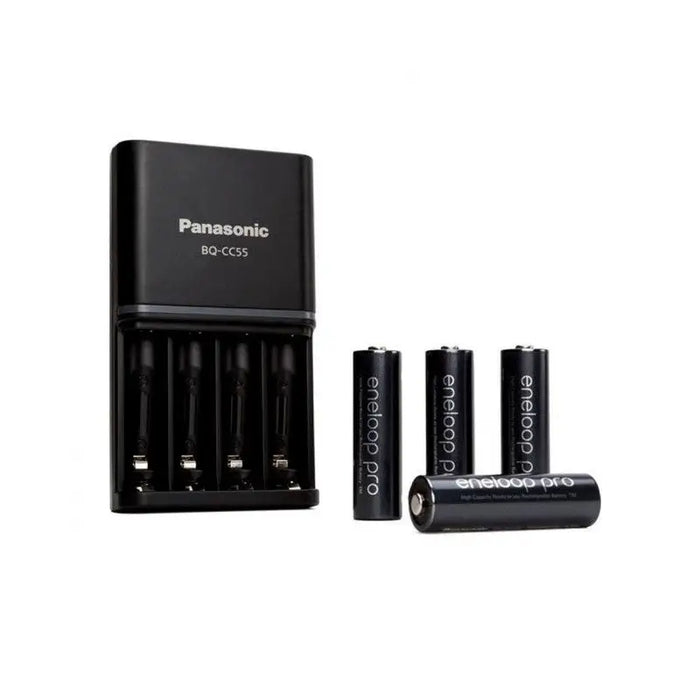 CHARGER SMART QUICK CHARGE 4AA UP TO 2500 BQ-CC55 ENELOOP - Зарядни устройства<<<Батерии и зарядни