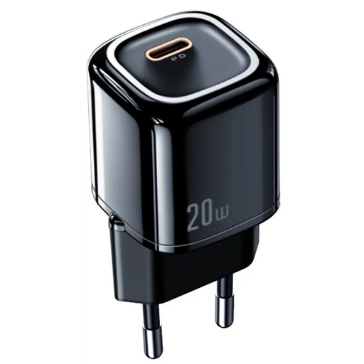 Charger Xmart USB Type-C Charger Black 12V PD 20W - Аксесоари за смартфон<<<Аксесоари<<<TechMart&&&Аксесоари за