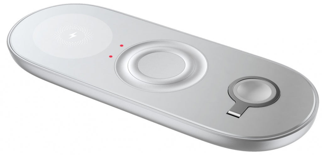 Charger Xmart Wireless Charger 3in1 FWC 3010 White - Аксесоари за смартфон<<<Аксесоари<<<TechMart&&&Аксесоари за