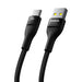 Charging Cable Baseus Flash 2 USB to USB-C 100W 2m (black) - USB to USB-C<<<USB cables<<<GSM