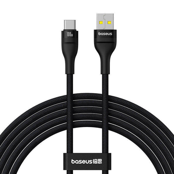Charging Cable Baseus Flash 2 USB to USB-C 100W 2m (black) - USB to USB-C<<<USB cables<<<GSM