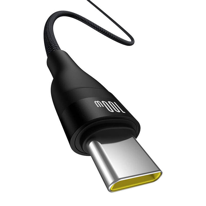 Charging Cable Baseus Flash 2 USB to USB-C 100W 2m (black) - USB to USB-C<<<USB cables<<<GSM